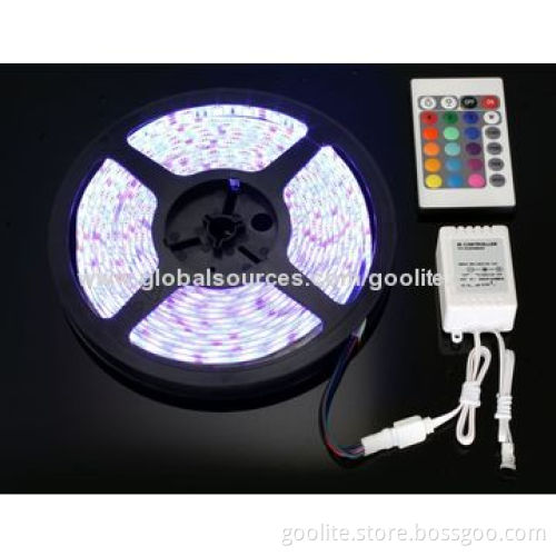 Multicolor RGB Waterproof 5050 SMD IP65 LED Flexible Strip Light